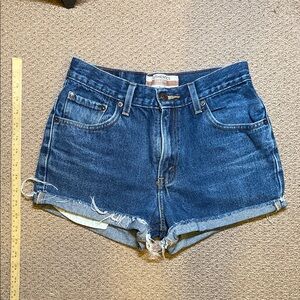 Levi's Blue Jean Shorts High-Waisted